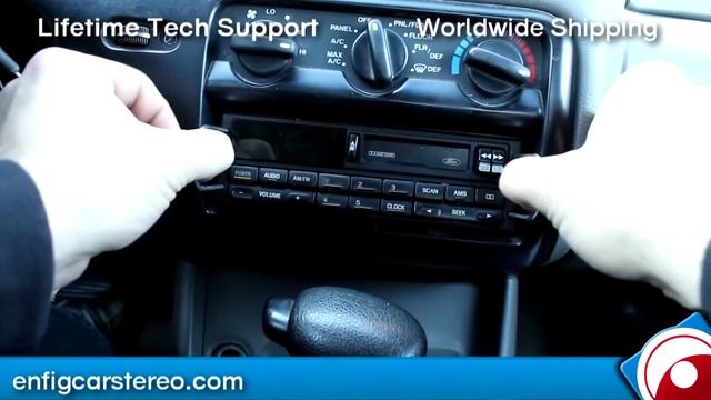Radio Removal Contour Ford 1995-2000 смотреть онлайн