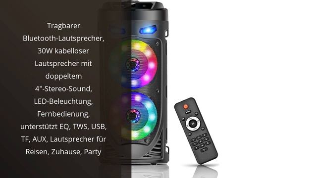 PARTY LAUTSPRECHER MIT VERSTÄRKER смотреть онлайн