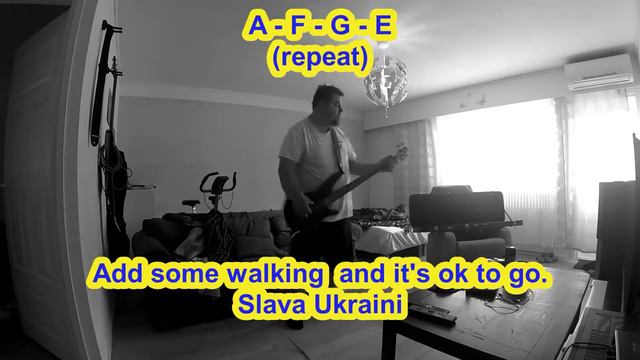 Bayraktar - Ukrainian War Song chords & bass cover смотреть онлайн