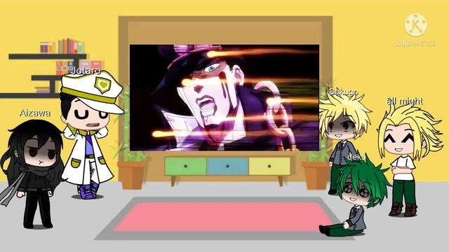 Mha react to Jotaro and Jolyne (my favourite characters part 3)150 subscriber special (jjba jojo) смотреть онлайн