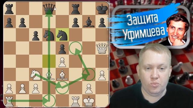 Гениальная комбинация Бобби Фишера. Жертва ладьи. Шахматы смотреть онлайн