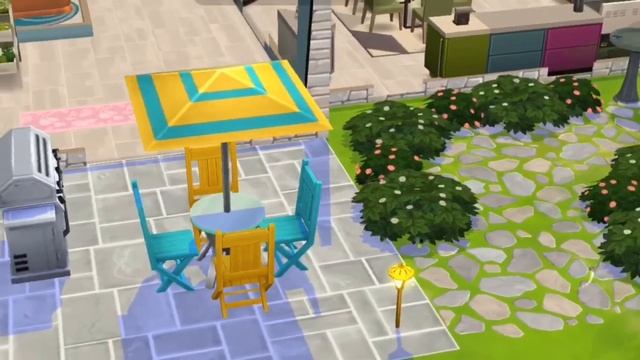 THE SIMS MOBILE • HOUSE BUILD • PASTEL FAMILY HOUSE смотреть онлайн