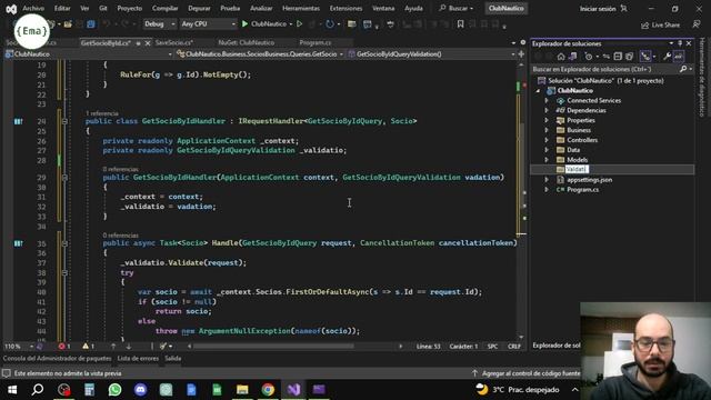 Api con EF DBFirst, CQRS y Mediator Actualizaciones смотреть онлайн