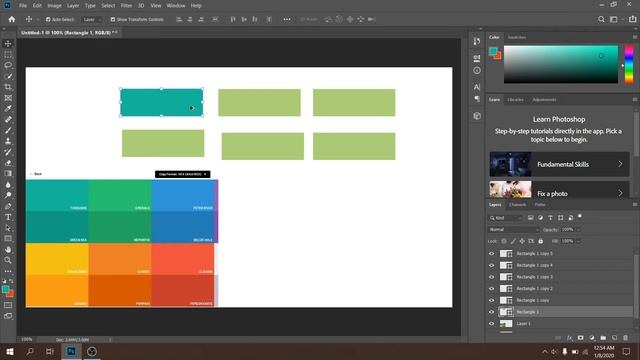 Frame Tool And Eyedropper tool | Adobe Photoshop CC Bangla Tutorial.Part 7. смотреть онлайн