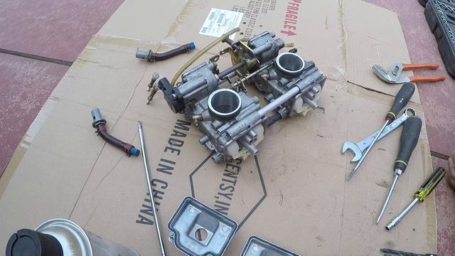 Polaris 600 RMK HO 155 (2006): Carburator disassembly and COMPLETE cleaning смотреть онлайн