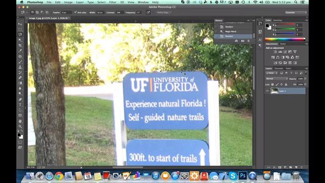 Adobe Photoshop CC: Content Aware Scaling смотреть онлайн
