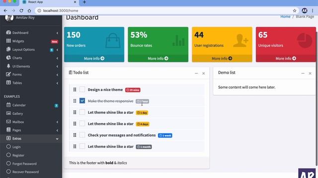 Introduction Todo app in React JS & Laravel Api смотреть онлайн