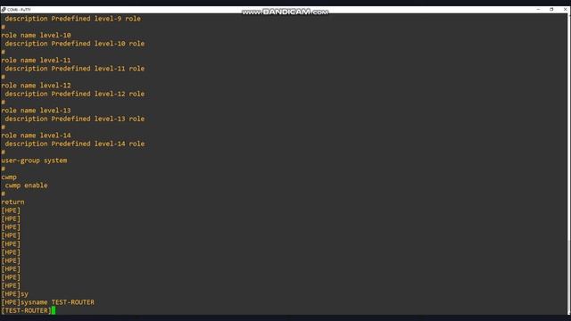 Configuring HP MSR 1000 Router смотреть онлайн