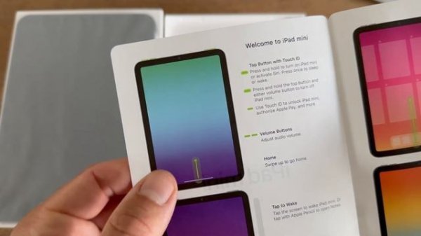iPad Mini 6 & iPad Mini Smart Folio Unboxing