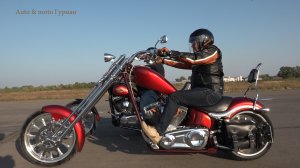Брутальные и олд скульные мотоциклы Harley-Davidson и уникальный кастом байк Big Doge K - 9. Часть 1