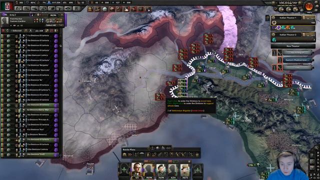 HoI4 - Endsieg - 1943 WW2 Italy - #10 One Step Forward, One step back, ONE FORWARD! смотреть онлайн