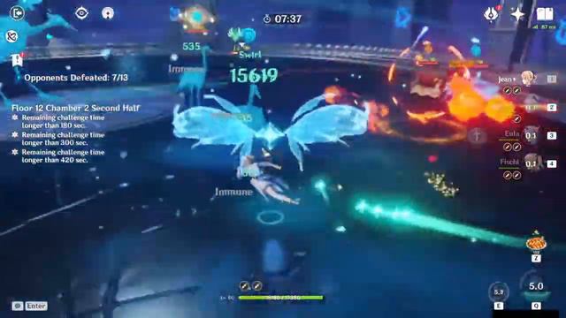 Genshin Impact Old Abyss Floor 12 - v1.6 (EM Buff) - Waifu Team 9/9 смотреть онлайн