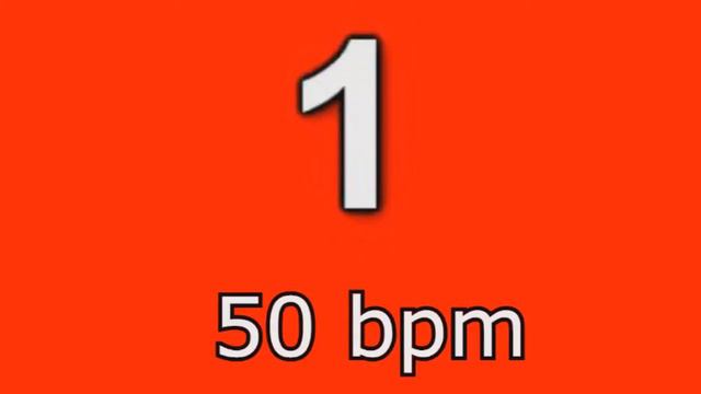 50 BPM (Beats Per Minute) Metronome Click Track 4/4 смотреть онлайн