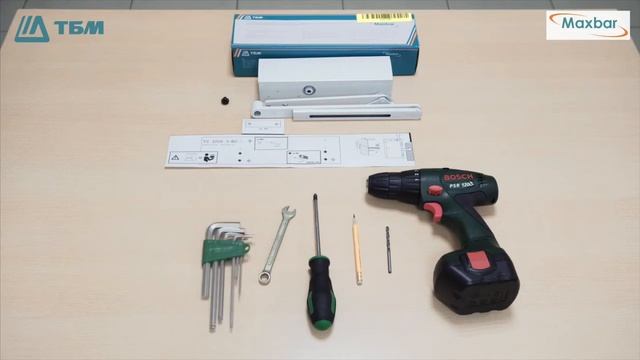 Монтаж доводчика MAXBAR GEZE TS 2000 смотреть онлайн