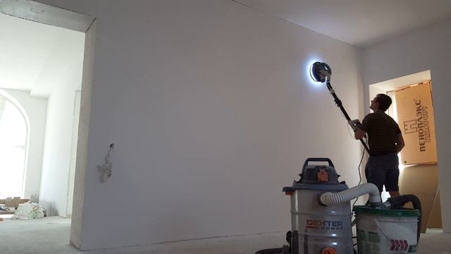 Работа шлифмашины для шпаклевки смотреть онлайн