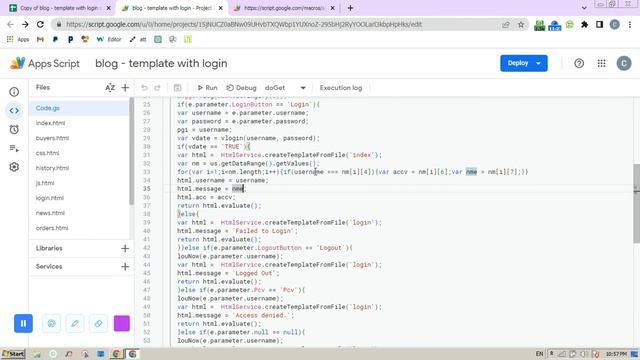 A free template for apps script project смотреть онлайн
