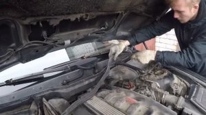 BMW E39 Ремонт стеклоочистителя