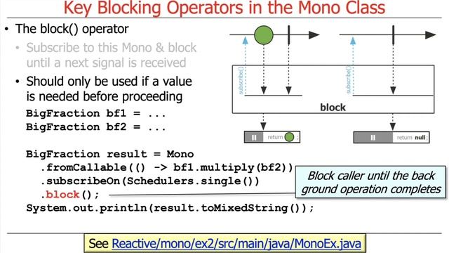 Key Blocking Operators in the Mono Class смотреть онлайн