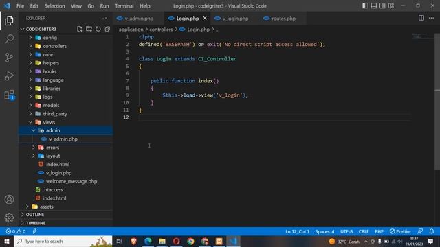 Codeigniter 3 Login - Mengorganisir Halaman User #02 смотреть онлайн