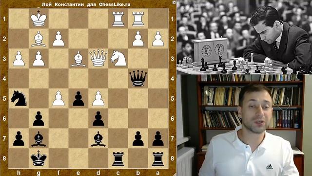 Шахматы обучение. Психологическая инициатива! смотреть онлайн