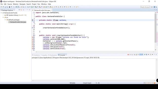 Cambiar color de fondo de ventana con Eclipse Photon смотреть онлайн