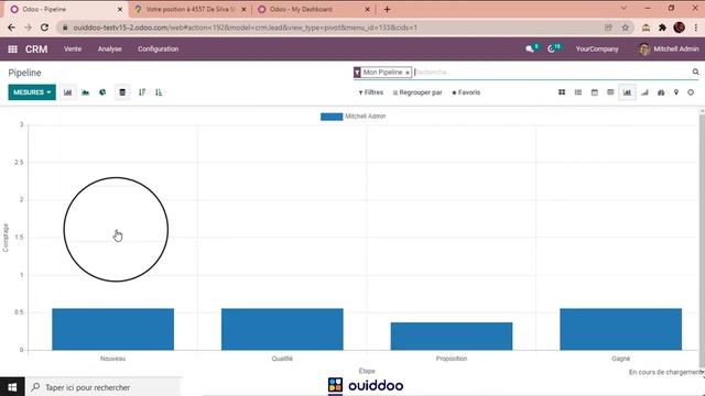 Quelles sont les vues du CRM d'Odoo ? (tuto français) смотреть онлайн