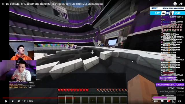 Мазеллов смотрит: нн из беседы тг мазеллова вспоминают его совместные стримы