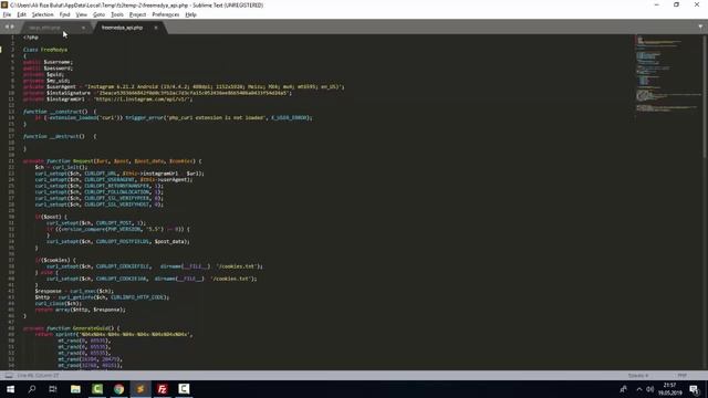 İnstagram ' a Android Olarak Giriş Yapıp , Takip Ettirmek [ Php , Curl , Apisiz ] смотреть онлайн