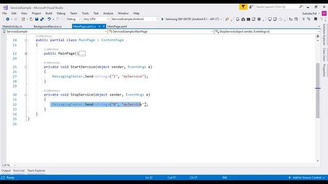 Background Service in Xamarin Forms- Xamarin Forms in Hindi смотреть онлайн