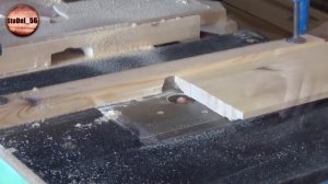 Красивый профиль для рамки ручным фрезером