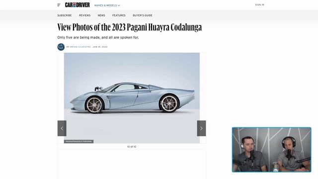 Pagani Huayra Codalunga, Porsche 911 GTS Cabriolet America Edition, Glickenhaus SCG 004S | Ep 80 смотреть онлайн