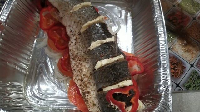 Запеченная рыба как в ресторане! смотреть онлайн