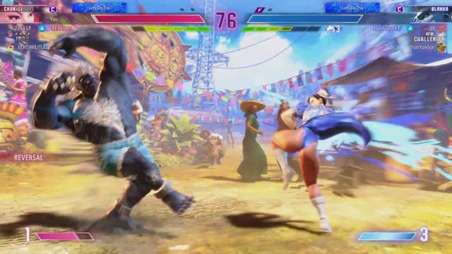 STREET FIGHTER 6 PLAYSTATION 5 EDITION; CHUN-LI (VERISIMILITUDE) VS BLANKA ( JOESHYU YT) FACE OFF смотреть онлайн