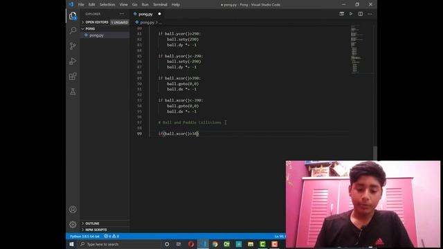 Python Project #02 in Urdu: Pong Part 3 смотреть онлайн