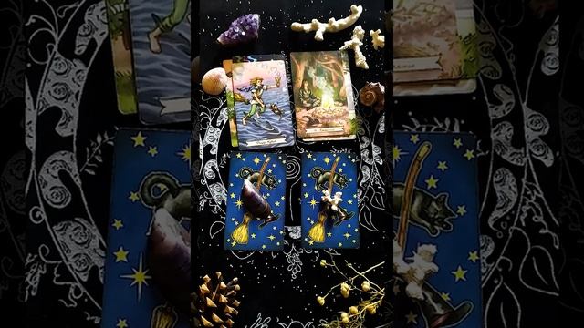 Как он будет действовать? | Мини Таро расклад на 4 позиции смотреть онлайн