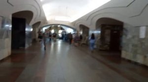 Москва 637 станция метро Шоссе Энтузиастов, Владимирский пруд осень утро