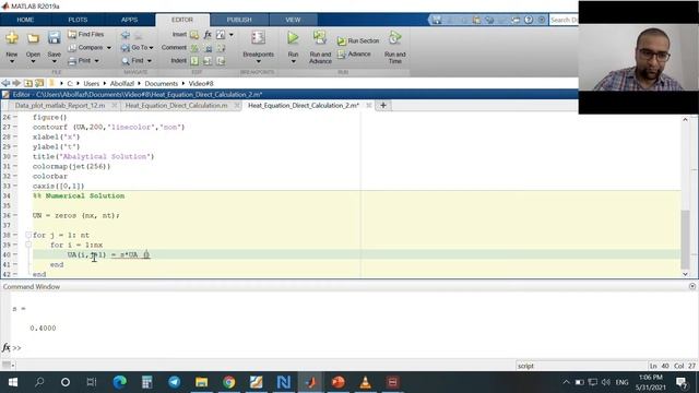 Numerical Solution of 1D Heat Equation Using Finite Difference Technique смотреть онлайн