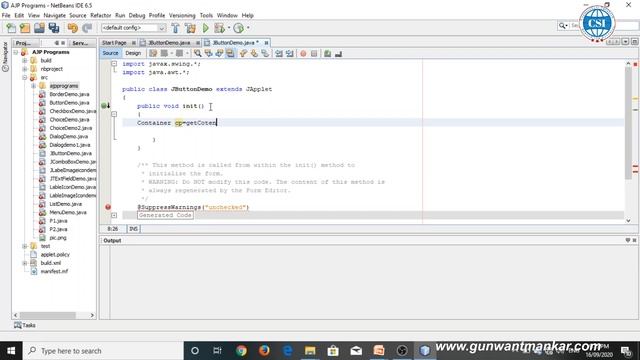Topic-5 JButton with Program. | Advanced JAVA Programming #AJP | Unit-II #JavaSwing #MSBTE смотреть онлайн