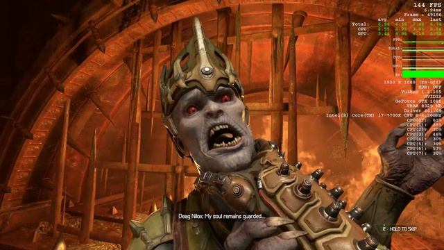 DOOM Eternal | GTX 1080 8GB | ( ULTRA GRAHPHICS SETTING ) смотреть онлайн