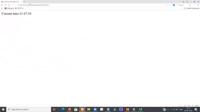 JAVASCRIPT DATE OBJECT смотреть онлайн