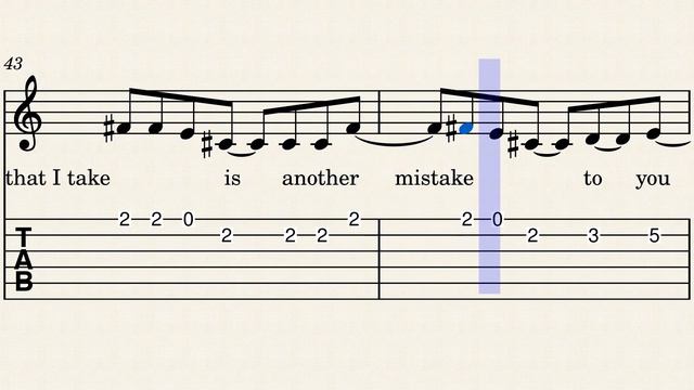 Numb - Linkin Park - Tabs & Notations
