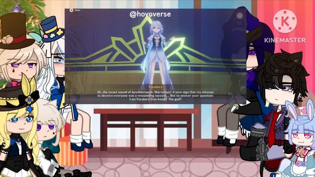 [FONTAINE Reacts To FURINA] +4.2 #furina #focalor