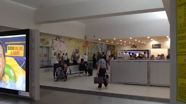 Кипр. Аэропорт Пафос. Cyprus  Airport Paphos.