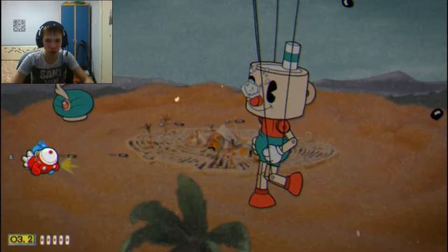 Оригинальное прохождение игры Cuphead [ Серия 8 ] СПАСЕНИЕ ПИРАМИДЫ И ЗЛОБНЫЙ КЛОУН смотреть онлайн