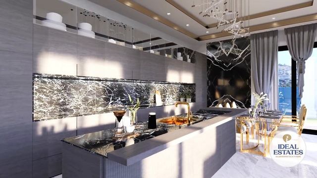 Роскошная Вилла с системой «Умный Дом» на Продажу в Каргыджаке, Аланья. IDEAL ESTATES