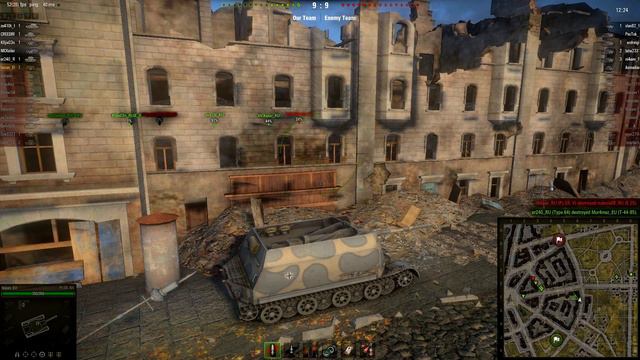 World of Tanks: Test server 8.9 - Pz.Sfl.IVc смотреть онлайн