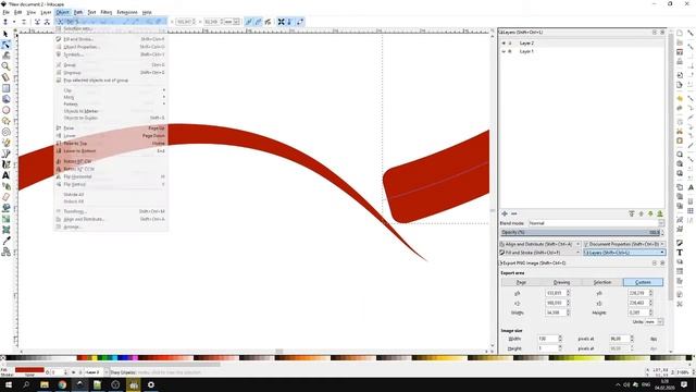 Inkscape: Простой способ рисования контура. Speedpaint. смотреть онлайн