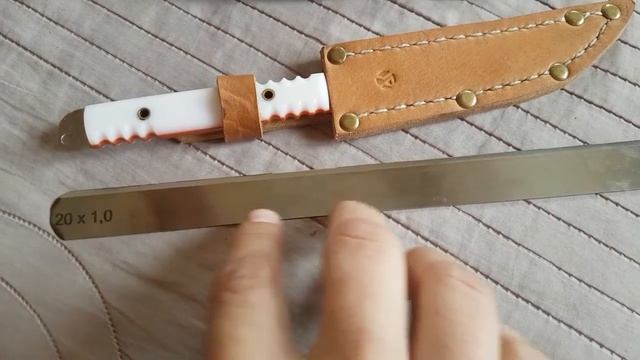Ультро тонкий НОЖ рукоять пробка смотреть онлайн