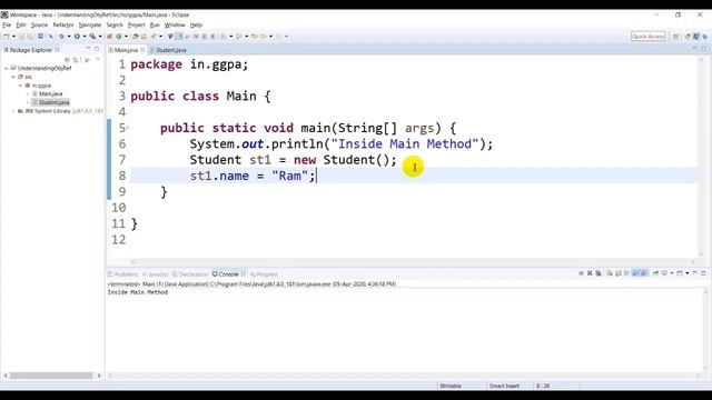 What is object reference in Java | Class Object and Object Reference in Java | Java Programming -6 смотреть онлайн
