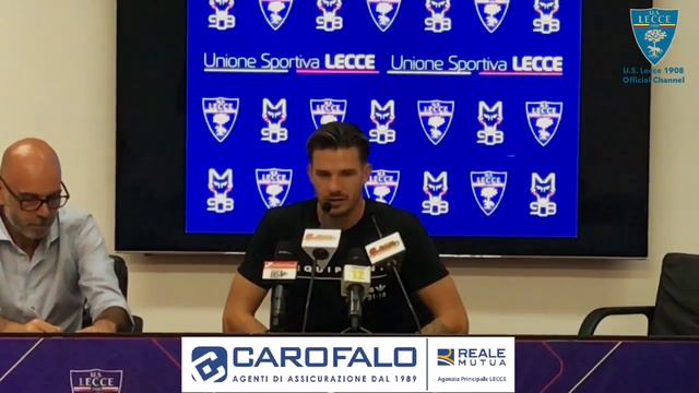 U.S. Lecce: Conferenza Stampa Riccardo Fiamozzi смотреть онлайн